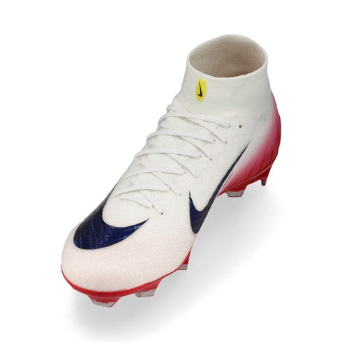 Nike Air Zoom Mercurial Superfly 10 Elite FG Fear Nothing - White/University Red/Dark Obsidian